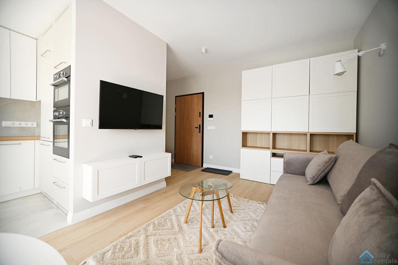 Beige 3City Apartment With Parking In Gdansk By Noclegi Renters Exterior photo